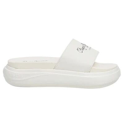 Σαγιονάρες PEPE JEANS BELLA LOG W PLS700001 803 OFF WHITE