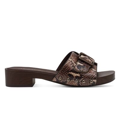 MULE TAMARIS 1-27313-46 386 BROWN SNAKE