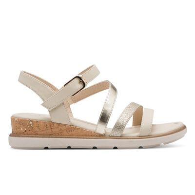 Γυναικεία Σανδάλια Tamaris 1-28713-46-418 IVORY