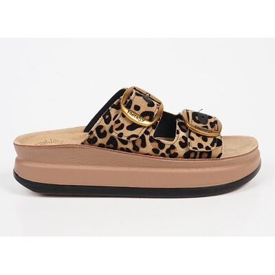Ανατομικά Σανδάλια Fantasy ZEFI S1100 LEOPARD VELVET
