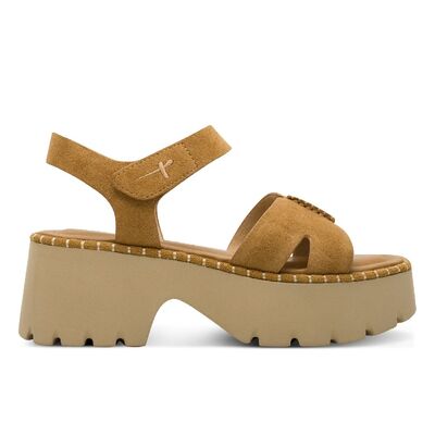 Γυναικείες πλατφόρμες Tamaris 1-28377-46-310 CAMEL