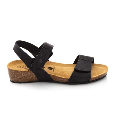 Σανδάλια PLAKTON 775893 Nobuck 2 Negro