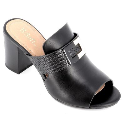 Mules B-Soft Anatomic 16018-66 Mαύρο