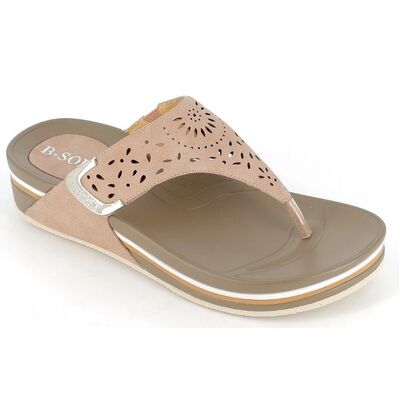 Ανατομική παντόφλα B-Soft 6329-9 ΡΟΖ