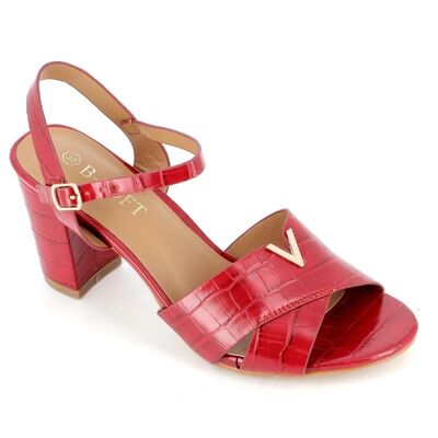 Πέδιλα B-Soft Anatomic 809-1 Kόκκινο