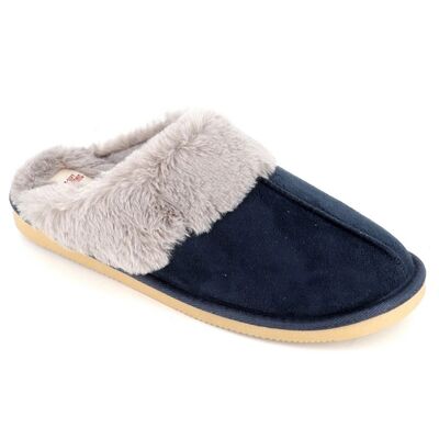 Γυναικείες Παντόφλες Δωματίου B-SOFT 22007 Μπλέ