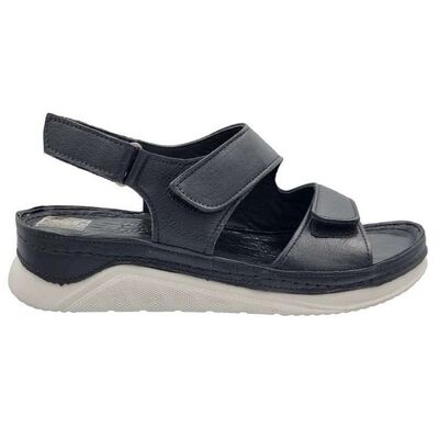 Ανατομικά Σανδάλια Safe Step KA92707 BLACK