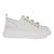 Γυναικεία Sneakers Seven SVN 66-22WEX105A 225 ΛΕΥΚΟ ΧΡΥΣΟ ΣΤΡΑΣ