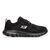 Ανδρικά Αθλητικά Skechers Lite-Weight QTR Overlay 52635-Mαύρο