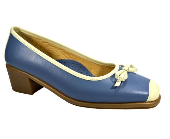 Παπούτσια Relax anatomic 5120-01 Μπλέ-Μπέζ