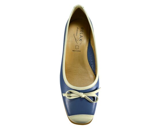 Παπούτσια Relax anatomic 5120-01 Μπλέ-Μπέζ