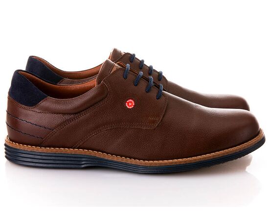 Ανδρικά παπούτσια Casual ROBINSON 70070 ΚΑΦΕ