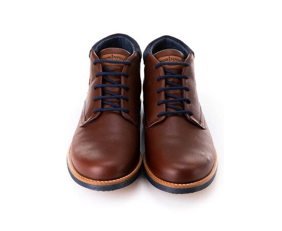 Ανδρικά Μποτάκια Casual ROBINSON 70071 ΚΑΦΕ