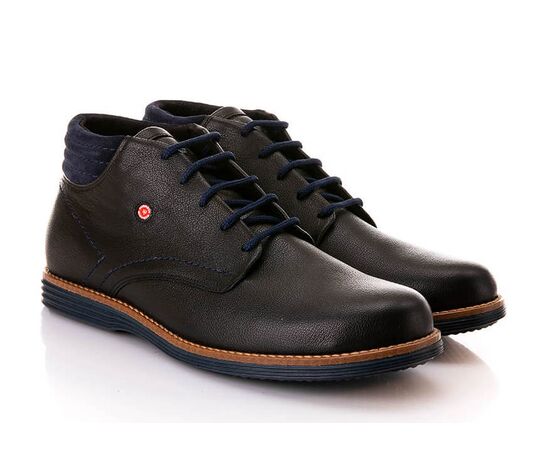 Ανδρικά Μποτάκια Casual ROBINSON 70071 ΜΑΥΡΟ