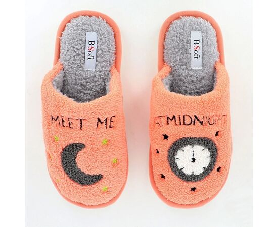 Γυναικείες Παντόφλες Δωματίου B-SOFT 7315 Πορτοκαλί