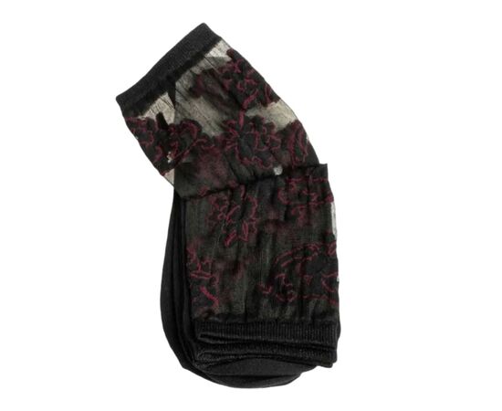 Γυναικείες Κάλτσες Tamaris 99669 BLACK/BORDEAUX 2-PACK