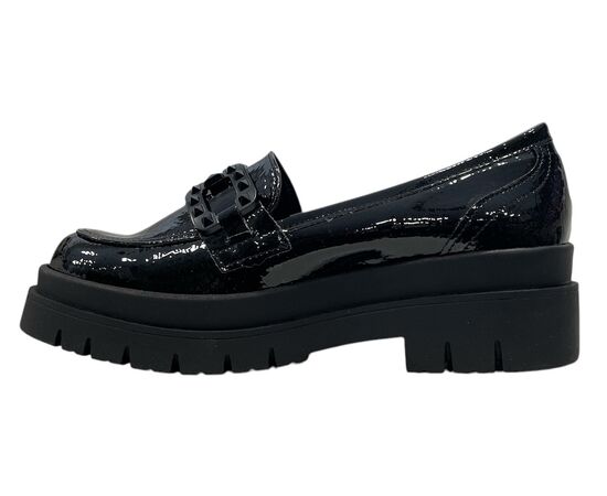 Παπούτσια OXFORD ZIZEL 1244 Mαύρο λουστρίνι