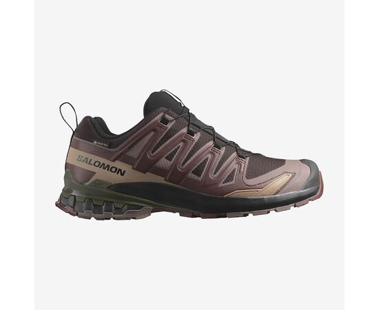 Ανδρικά παπούτσια SALOMON XA PRO 3D V9 GORE-TEX L4758350 BLACK COFFEE / RUM RAISIN / OLIVE NIGHT
