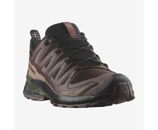 Ανδρικά παπούτσια SALOMON XA PRO 3D V9 GORE-TEX L4758350 BLACK COFFEE / RUM RAISIN / OLIVE NIGHT