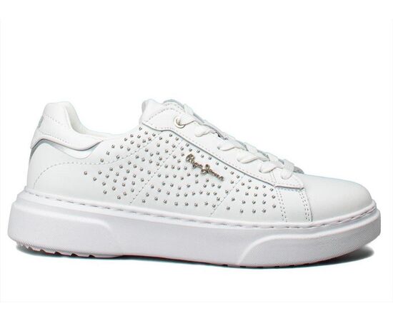 Παπούτσια casual Pepe Jeans  EATON GALA PLS00039 800 WHITE