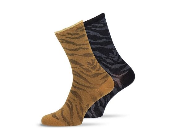 Γυναικείες Κάλτσες Tamaris 99674 COGNAC/BLACK 2-PACK