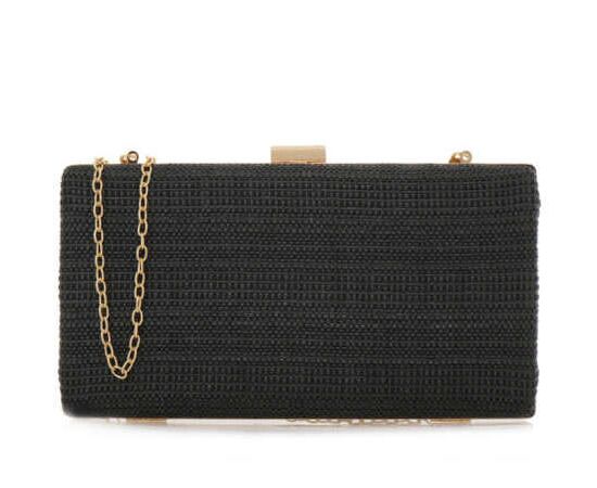 ΤΣΑΝΤΑ CLUTCH SEVEN 700-282 ΜΑΥΡΗ ΨΑΘΑ