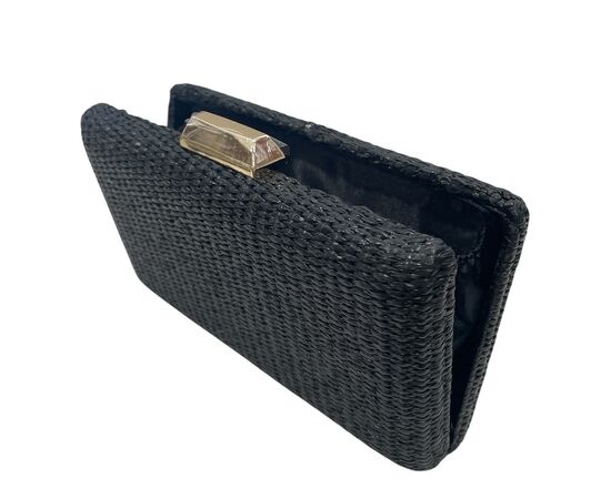 ΤΣΑΝΤΑ CLUTCH SEVEN 700-282 ΜΑΥΡΗ ΨΑΘΑ