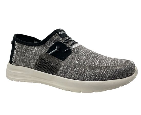 Ανδρικά παπούτσια Casual ROBINSON 50120 ΜΑΥΡΟ