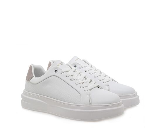 Ανδρικά CASUAL RENATO GARINI 033-700  ΛΕΥΚΟ ΠΑΓΟΣ ΚΑΣΤΟΡΙ