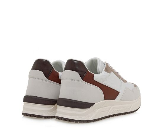 Ανδρικά CASUAL RENATO GARINI 700-100 ΛΕΥΚΟ ΠΟΛΥΧΡΩΜΟ