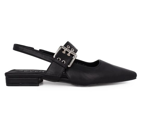 Γυναικείo Πέδιλο Seven 24C6094K-21 421 ΜΑΥΡΟ