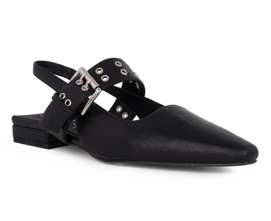 Γυναικείo Πέδιλο Seven 24C6094K-21 421 ΜΑΥΡΟ