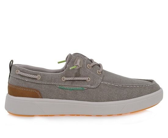 Ανδρικά BOAT SHOES RENATO GARINI  89S-077 ΜΠΕΖ CANVAS ΤΑΜΠΑ