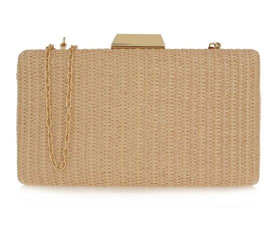 ΤΣΑΝΤΑ CLUTCH SEVEN 700-282 ΜΠΕΖ ΨΑΘΑ