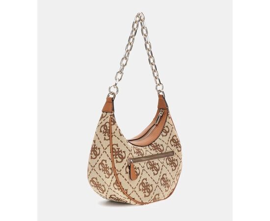 Tσάντα Ώμου GUESS CIRCE JO964201 Latte Logo