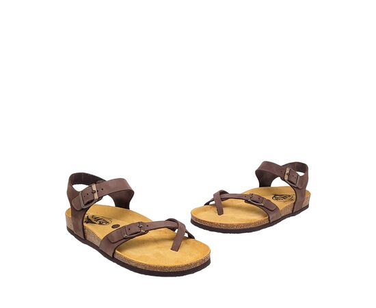 Σανδάλια PLAKTON  Nobuck 2 181016 MARRON