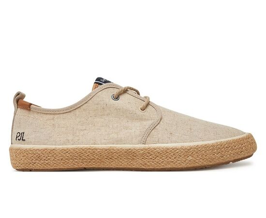 Εσπαντρίγιες  Pepe Jeans PORT LINEN PMS10330 814 ECRU WHITE