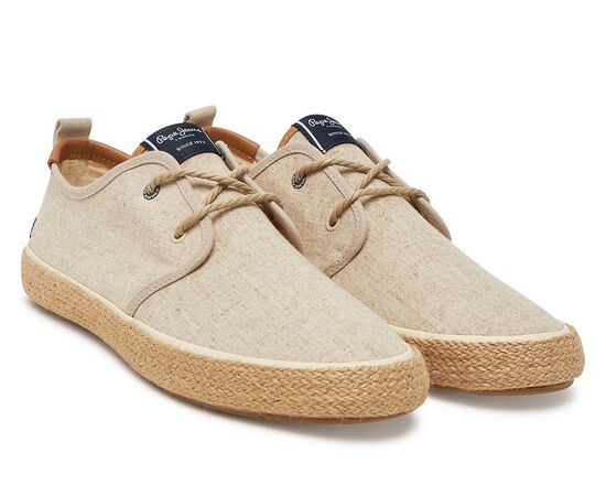 Εσπαντρίγιες  Pepe Jeans PORT LINEN PMS10330 814 ECRU WHITE