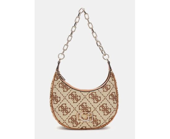 Tσάντα Ώμου GUESS CIRCE JO964201 Latte Logo
