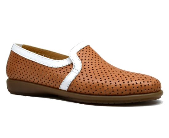 Παπούτσια Relax anatomic 1326 ΚΑΜΕΛ-ΛΕΥΚΟ