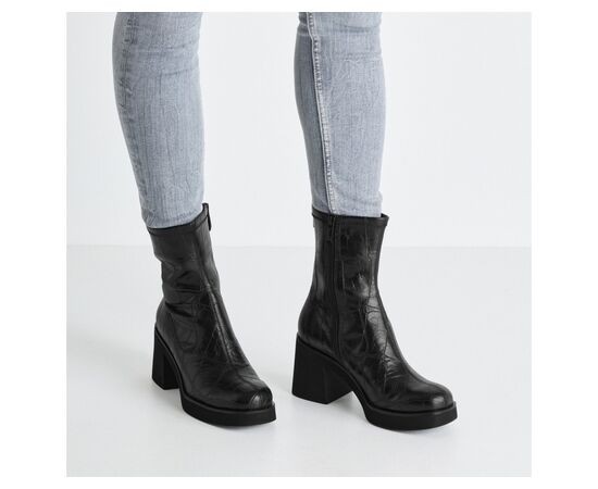 Μποτάκια Tamaris 1-25313-45 028 BLACK CROCO