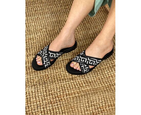 Σανδάλια  MR -MIRA- 77300072 Mαιάνδρου Μαύρο