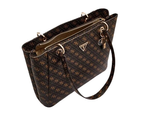Γυναικεία Tσάντα GUESS NOELLE QG967225 BROWN LOGO