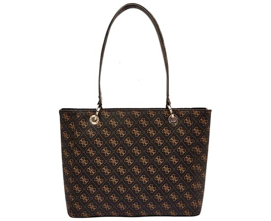Γυναικεία Tσάντα GUESS NOELLE QG967225 BROWN LOGO