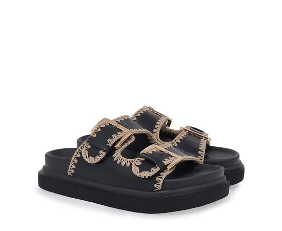 ΣΑΝΔΑΛΙΑ SEVEN 03R-522 ΜΑΥΡΟ