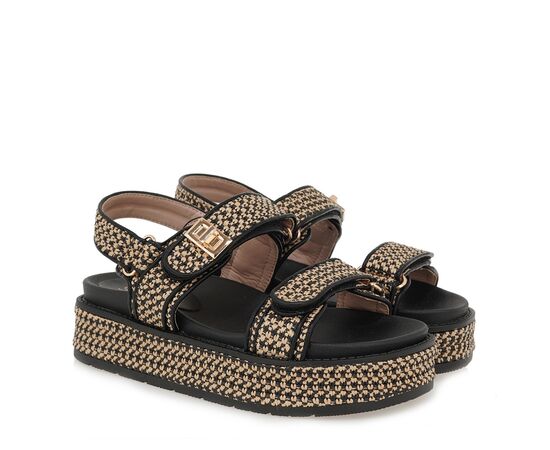 ΠΛΑΤΦΟΡΜΕΣ SEVEN 20A-701 ΜΠΕΖ ΜΑΥΡΟ ΨΑΘΑ