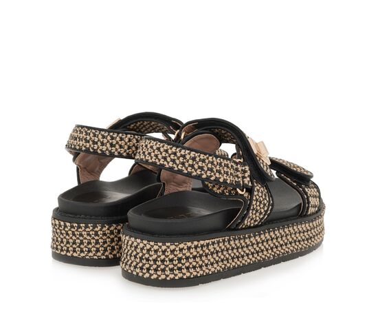 ΠΛΑΤΦΟΡΜΕΣ SEVEN 20A-701 ΜΠΕΖ ΜΑΥΡΟ ΨΑΘΑ