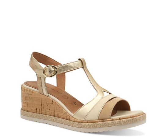 Πλατφόρμες Tamaris 1-28358-44 942 LT.GOLD