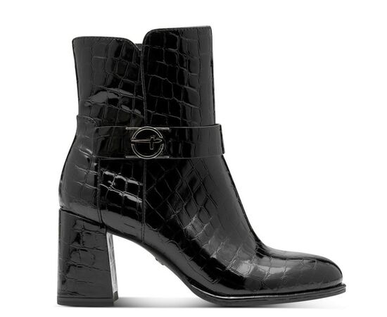 Μποτάκια Tamaris 1-25337-45 028 BLACK CROCO