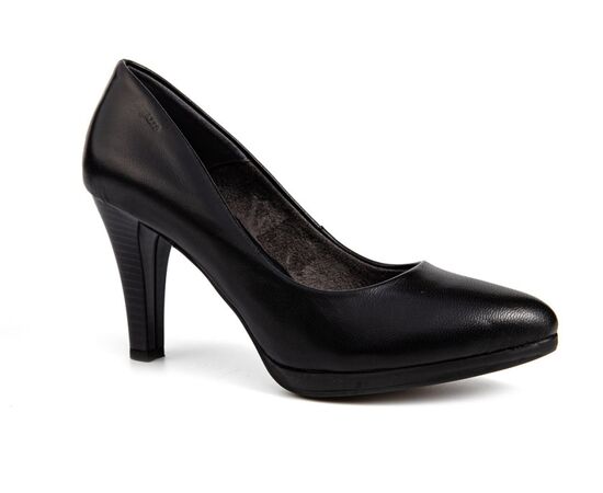 Γυναικείες γόβες Ragazza 095 Mαύρο δέρμα